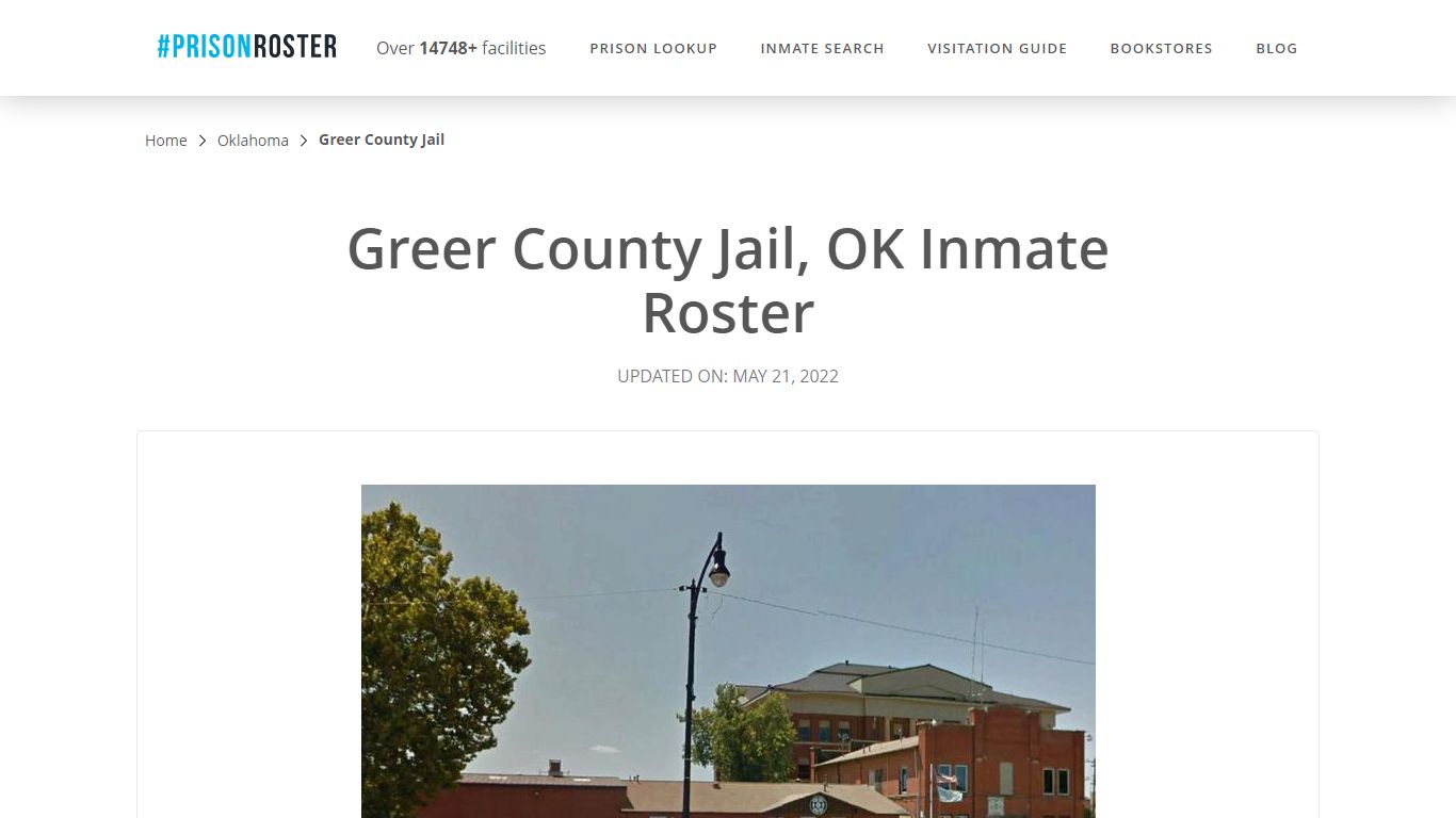 Greer County Jail, OK Inmate Roster